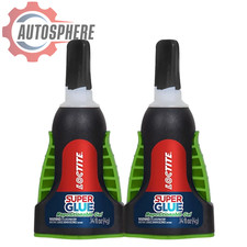 Loctite Super Glue Repositionable Gel 4g Precise, No-Drip, Fast-Setting Bond 2Pk
