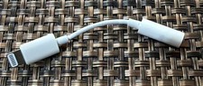 Original Apple Lightning Adapter For Headphones, Earphones Or In-Ear Earbuds