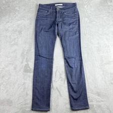 Joes Jeans Womens 27 Blue Denim Chelsea Skinny Ultra Slim Fit Dark Vincent Wash