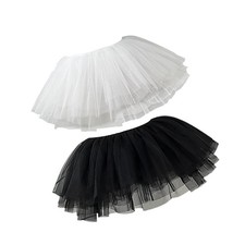 Damen Petticoat aus Tüll, Tutu, Unterrock für Prinzessin, Cosplay, Kostüm,