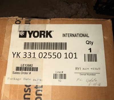 YORK Control Board for HVAC - YK 331 02550 101, 10A PCB Corded Electric