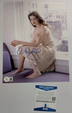Anne Hathaway Celebrity Signed 8x10 Photo Beckett COA Authentic Autograph B