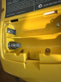 Nintendo GameBoy Color GBC Yellow Handheld System Console CGB-001 Tested + Game