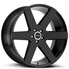24x10"Strada Wheels Coda Gloss Black Rims