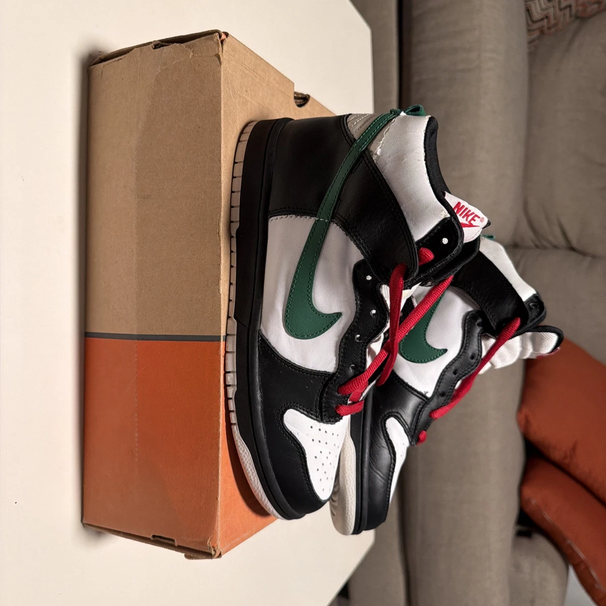 Nike Dunk High Un Heineken Size 10 Nike Dunk Pro SB High Heineken for Sale | Authenticity  main image 4