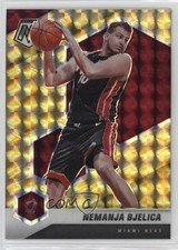 2020-21 Panini Mosaic Reactive Yellow Prizm Nemanja Bjelica #3 0fp5