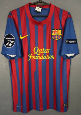 Maillot Domicile Barcelona 2011-2012 #10 Messi - Taille M, Neuf Avec Étiquette, Excellent État