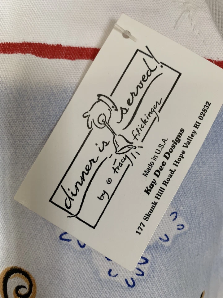 Tis the Season Snow Chefs Christmas Cooking Holiday Full Apron NEW Kay Dee Desgn - Image 4 of 4