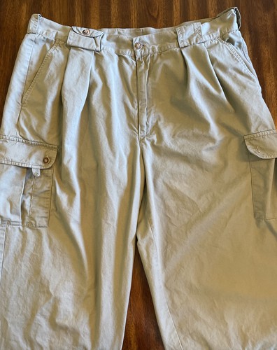 38x36 Cargo Pants Natural Fit Khaki 