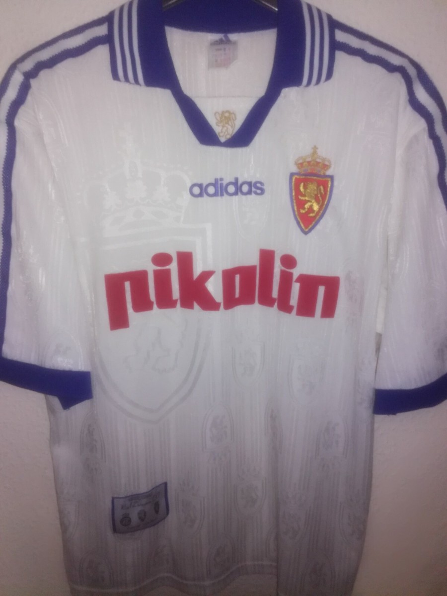 REAL ZARAGOZA 1997-1998 Pikolin camiseta shirt trikot maillot