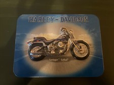 2 DECKS Playing Cards w/Collectible Tin HARLEY DAVIDSON Springer Softail 2001