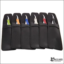 Maggard Razors - Replaceable Blade Shavette Includes Leather Case - Select Color