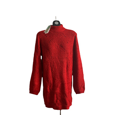 Noisy May Womens Haute Red Nmeden High Neck Knitted Sweater Dress Size Medium | eBay Noisy May Womens Haute Red Nmeden High Neck Knitted Sweater Dress Size Medium | eBay