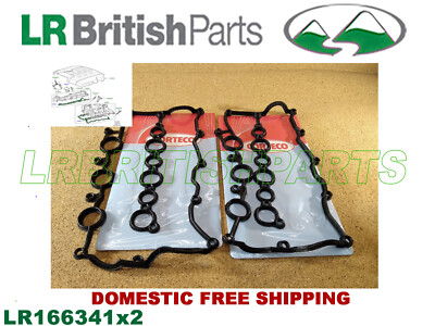 LAND ROVER VALVE COVER GASKET SET LR4 RANGE ROVER LR3 SPORT DIESEL LR166341
