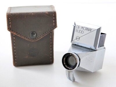 Reflex View Finder De Mornay Budd Model 288 for Leica & Contax Cameras w/Case