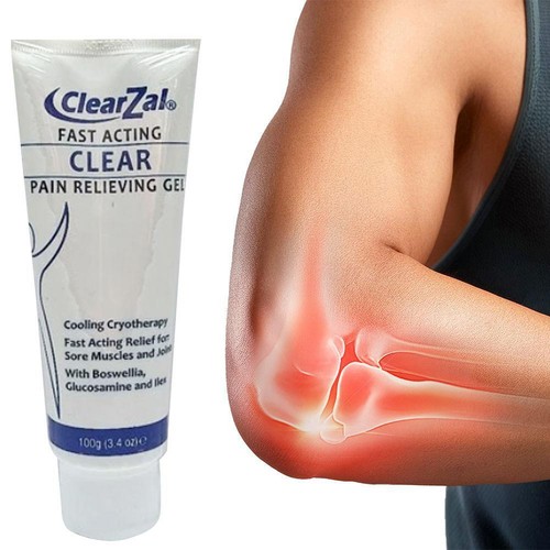 ClearZal Pain Relieving Gel Fast Acting Cooling for Sore Muscles and Joints 1 x - Picture 4 of 7