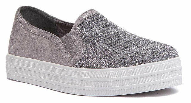 skechers shiny dancer pewter uk