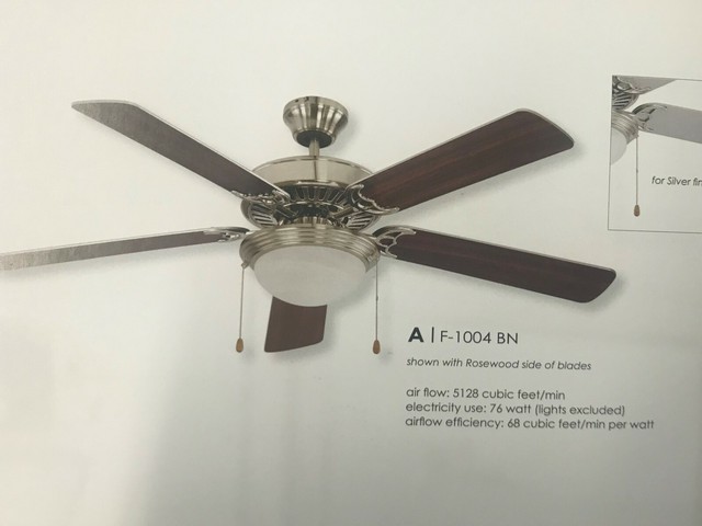 Bala 104827 Quick Connect Ceiling Fan With Light 52 Nickel For