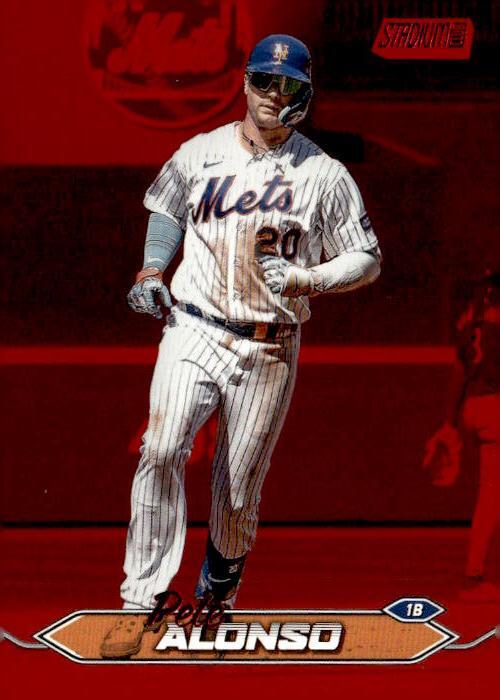 2024 Topps Stadium Club - Red Foil #176 Pete Alonso