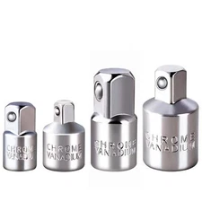 4 Pcs Square Ratchet Socket Adapter Reducer Converter Sets Kit 1/4 Inch 3/8 I...