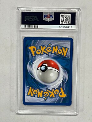 2000 Pokémon Gym Heroes Prerelease #9 Misty's Seadra - Holo PSA 8