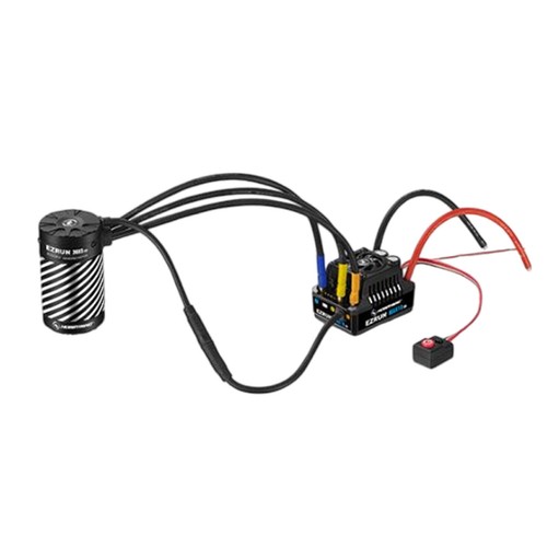 4100kv EZRun MAX10 G2 80A Sensored Brushless Wp ESC/3652SD Motor Combo Set - Picture 9 of 15