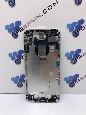 Gehäuse Hinten IPHONE 6G Plus Original Mit Flex Power Und Lautstärke Silber