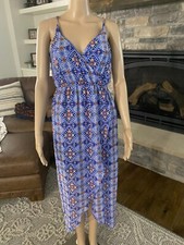 LUSH Women's High-Low Maxi Dress Size Small ***
