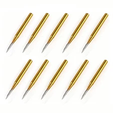10 Pcs Dental Tungsten Carbide Trimming & Finishing Burs Drill Smooth FG 7901