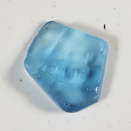100% Natural Sky Blue blue TOPAZ ROUGH Gemstone 17.40 Cts 15x19x5 mm TN-417