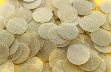 Brass Pipe Screens 3/4 inch, 100 count - Free Shipping, USA Made, Heavy Duty