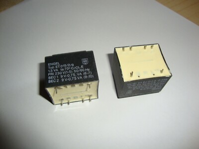 8 Stück Print Trafo ENGEL Typ ET 015 / 2 / 9 | eBay.de