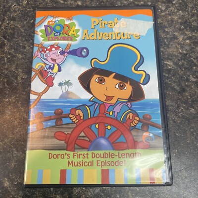 Dora the Explorer - Pirate Adventure - DVD - VERY GOOD 97368795846