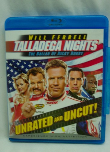 Talladega Nights: The Ballad of Ricky Bobby Blu-ray DVD MOVIE Unrated Edition - 第 1/4 張圖片