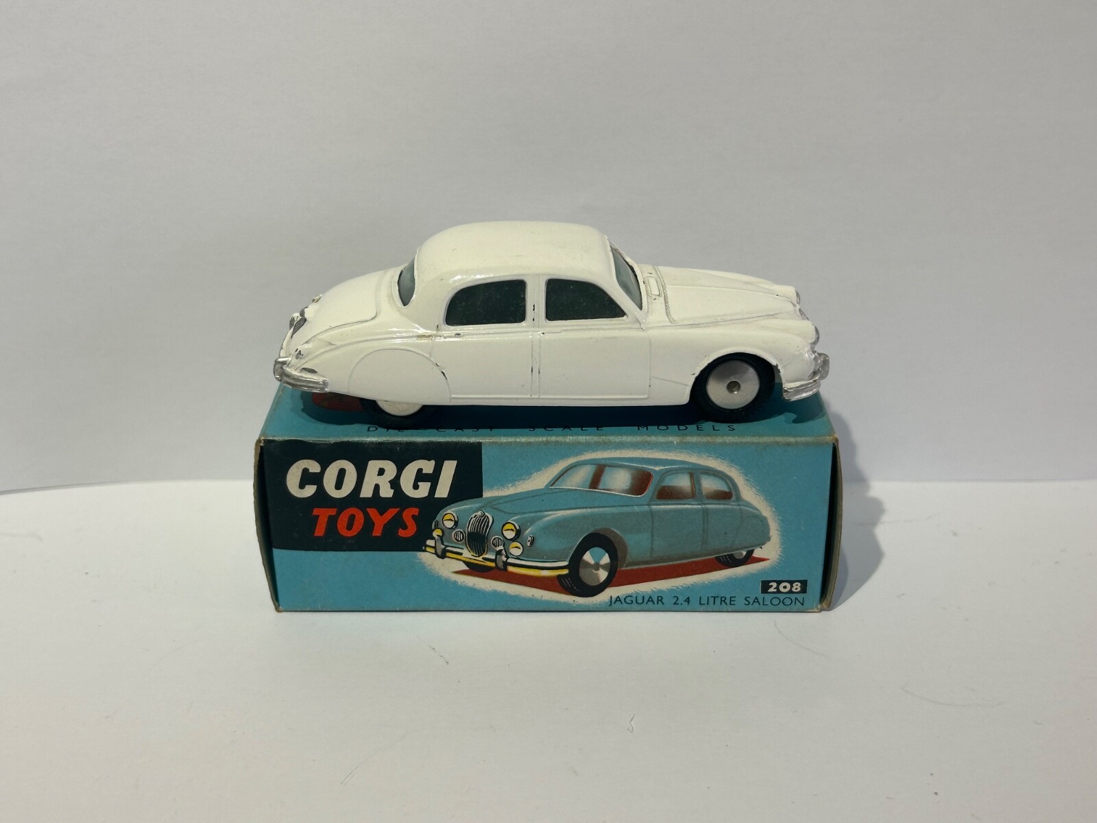 Corgi 208, Jaguar Saloon - Free Price Guide & Review