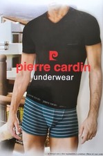 Pierre Cardin Mens Stretch Cotton Jersey + Boxer Briefs Size M