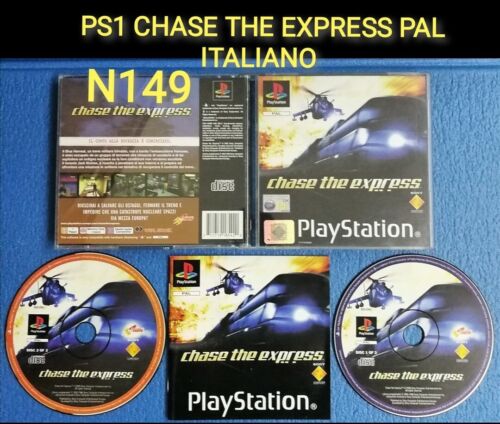PS1 CHASE THE EXPRESS PAL - SONY PS1 PS2 PS3 LOTTO  PRIMA STAMPA ITALIANO  - Foto 1 di 5