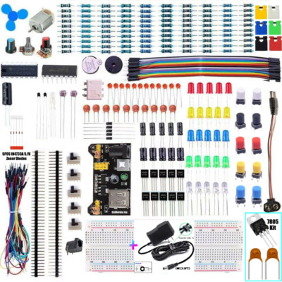 New Solderless Breadboard Protoboard 830 Tie Point MB-102 Test Circuit PCB Set