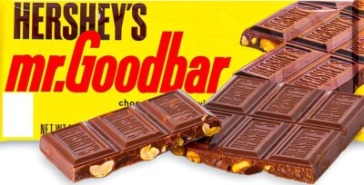 HERSHEY'S MR.GOODBAR ''UNWRAP'' Special Miniature MILK Chocolate Bar WITH PEANUTS