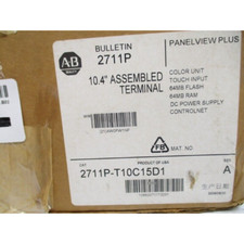 S ALLEN BRADLEY 2711P-T10C15D1 PanelView Plus Terminal    US Free Tax