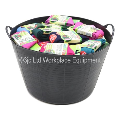 Genuine Gorilla Tub Trug Flexible Storage Carrying Bucket Feeding Water Garden - Picture 6 of 9