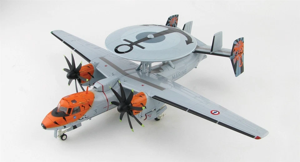 Hobby Master 1/72 E-2T Hawkeye Aeronavale Flotille Spain NATO Tiger Meet  HA4815 - Image 2 of 4