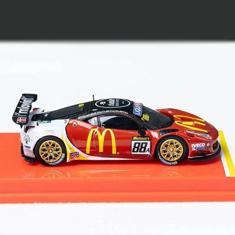 TW 1:64 Ferrari 458 GT3 McDonald's Race Limited simulation