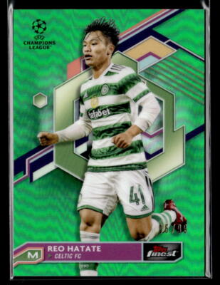 99限定 2022-23 Topps Finest Reo Hatate Auto Refractor 直筆サイン