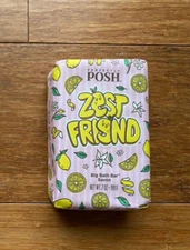 Perfectly Posh Zest Friend- Lemon Scent big bath bar 7 oz