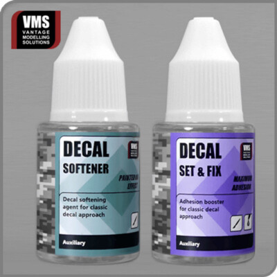VMS #AX13 Decal Solution Classic Bundle  2x30ml Bottle