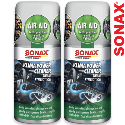 2x SONAX KlimaPowerCleaner AirAid symbiotisch neutral Klimareiniger 100ml