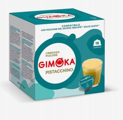 GIMOKA Pistacchino Dolce Gusto Capsules BOX 16 pods