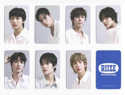 Riize SHOPEE kpopmerch 40枚 RIIZE - 2024 SEASON'S GREETINGS SMTOWN ALADIN KTOWN4U POB
