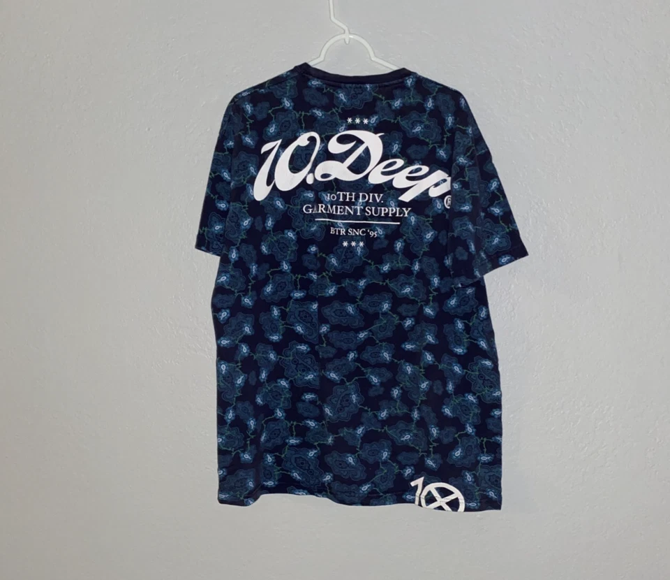 lot 8 vintage Streetwear shirts Crooks Castle 10 Deep Black Scale Wu Tang Denver - Image 3 of 4